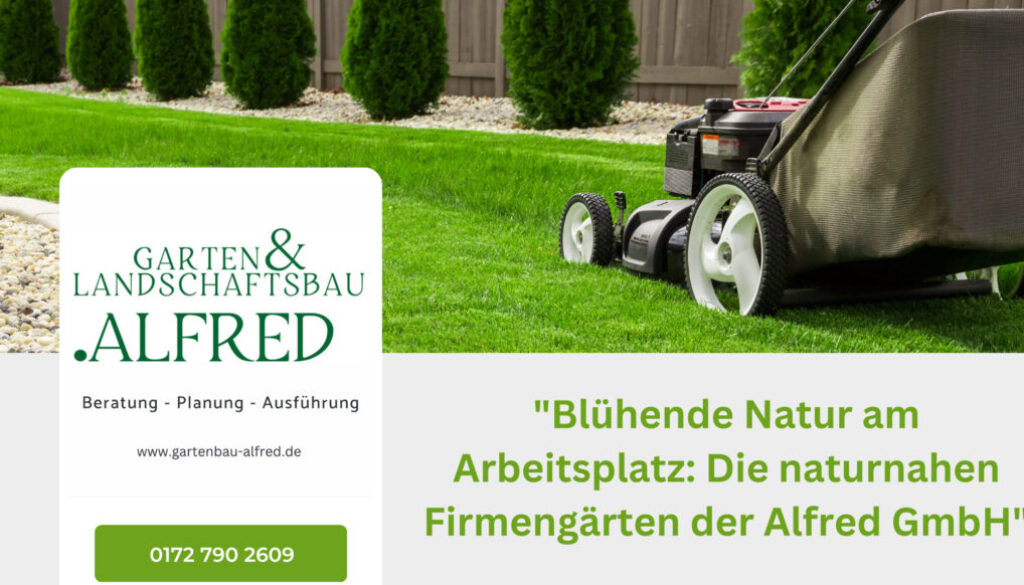 green modern lawn & garden care landscape flyer