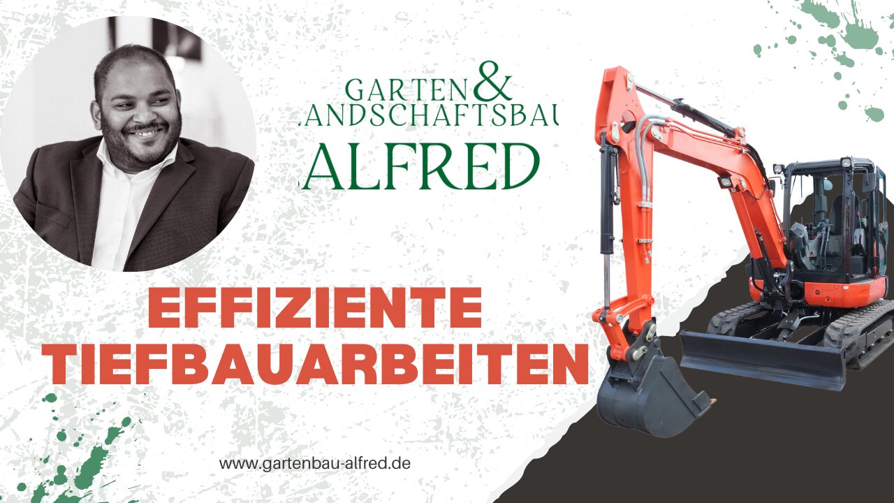 Effiziente und Zuverlässige Tiefbauarbeiten Unser Beitrag zur