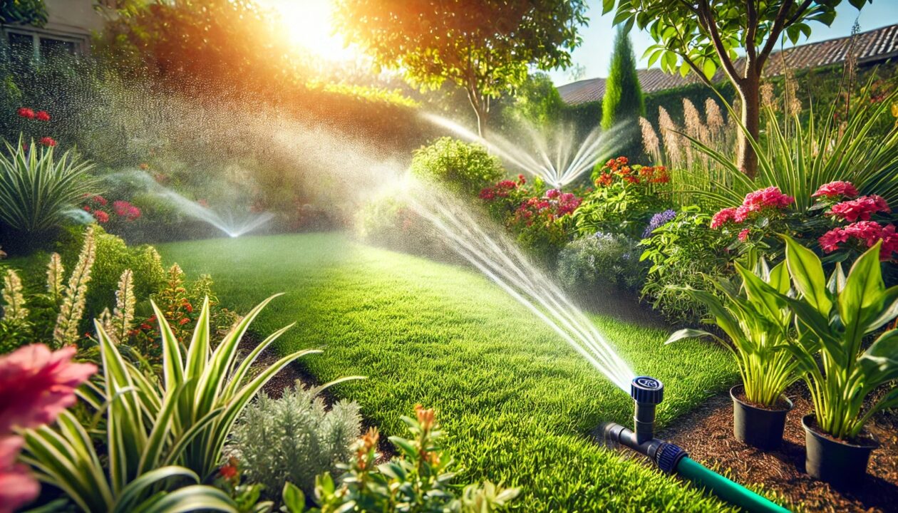 Die Wichtigkeit von Bewässerungsanlagen an Heißen Tagen Garten