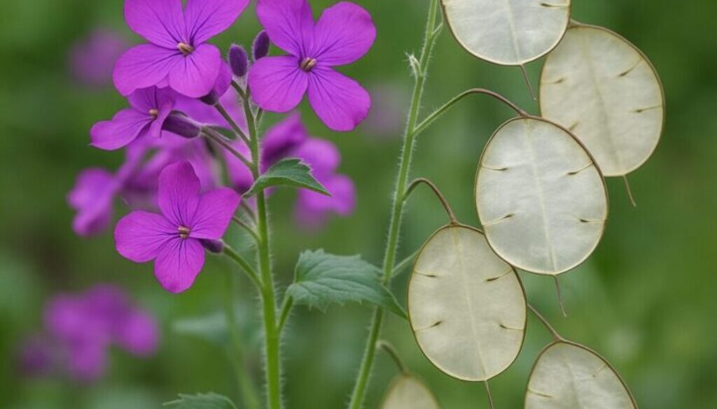 lunaria-annua-einjaehriges-silberblatt-bluete-samenschoten-gartenbau-alfred-1