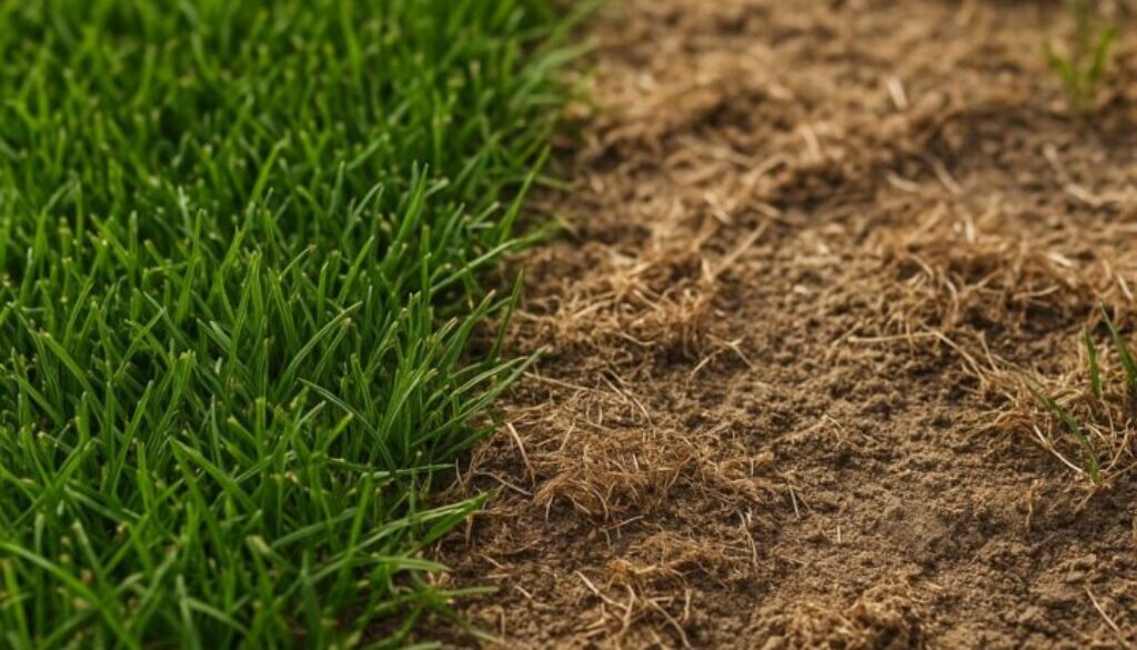 rasenschadbilder-gesund-vs-befallen-gartenbau-alfred-essen