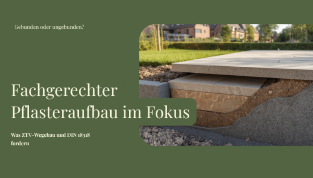 fachgerechter pflasteraufbau im fokus