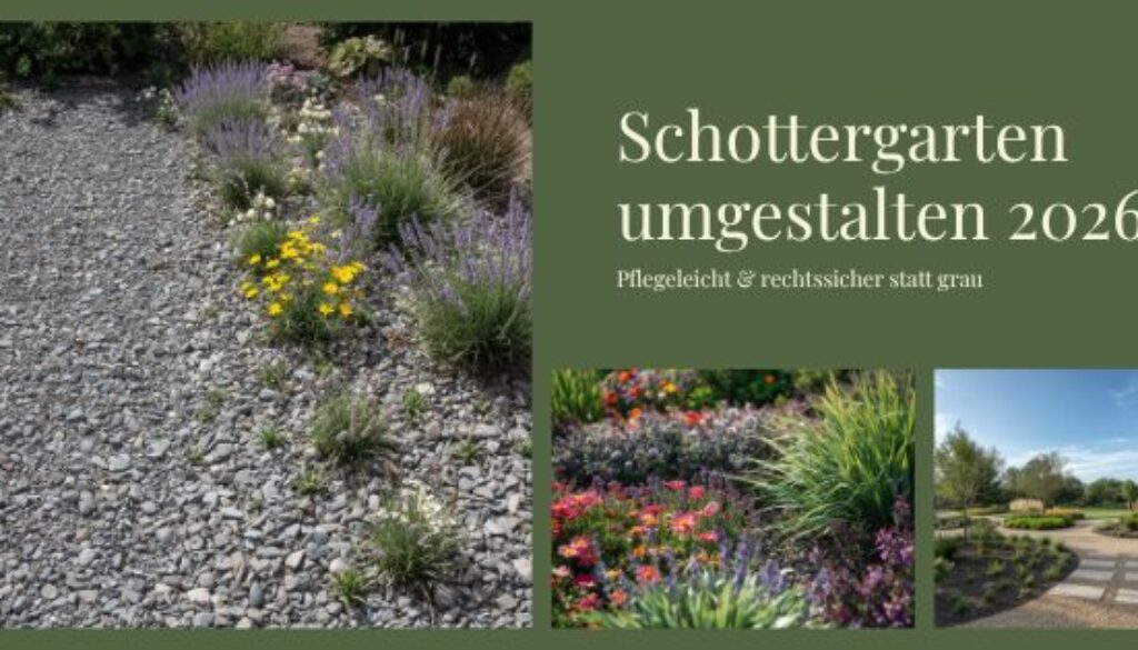 schottergarten umgestalten 2026
