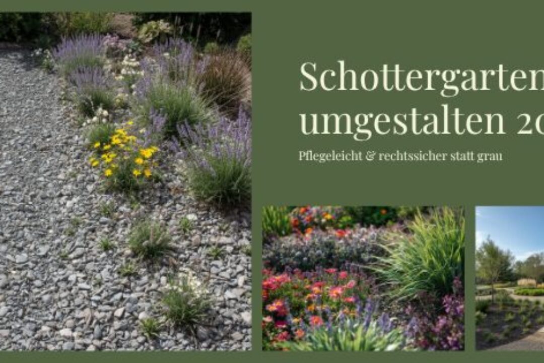 schottergarten umgestalten 2026